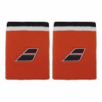 Babolat Terry Jumbo Wristband 2x Cherry Tomato / Black